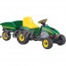 Peg Perego John Deere Farm Tractor and Trailer Pedal Ride-On   551183984